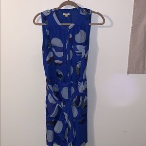 Leifsdottir moon and earth landscape circle dress